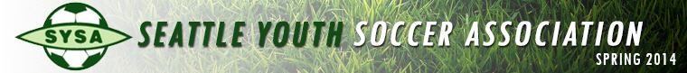 2014 SYSA Spring Soccer banner